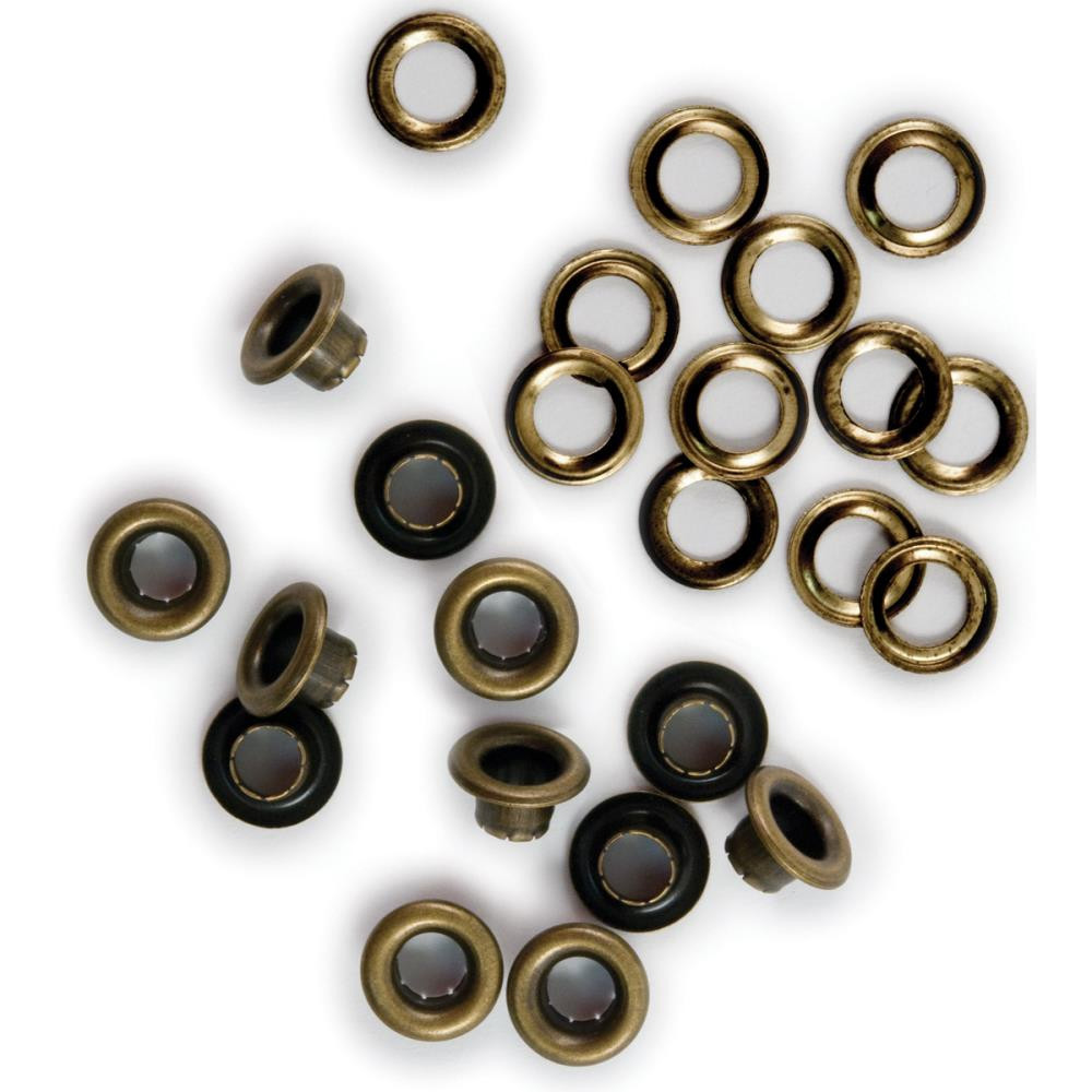 

Люверсы от We R Memory Keepers - Eyelets & Washers Standard - Brass