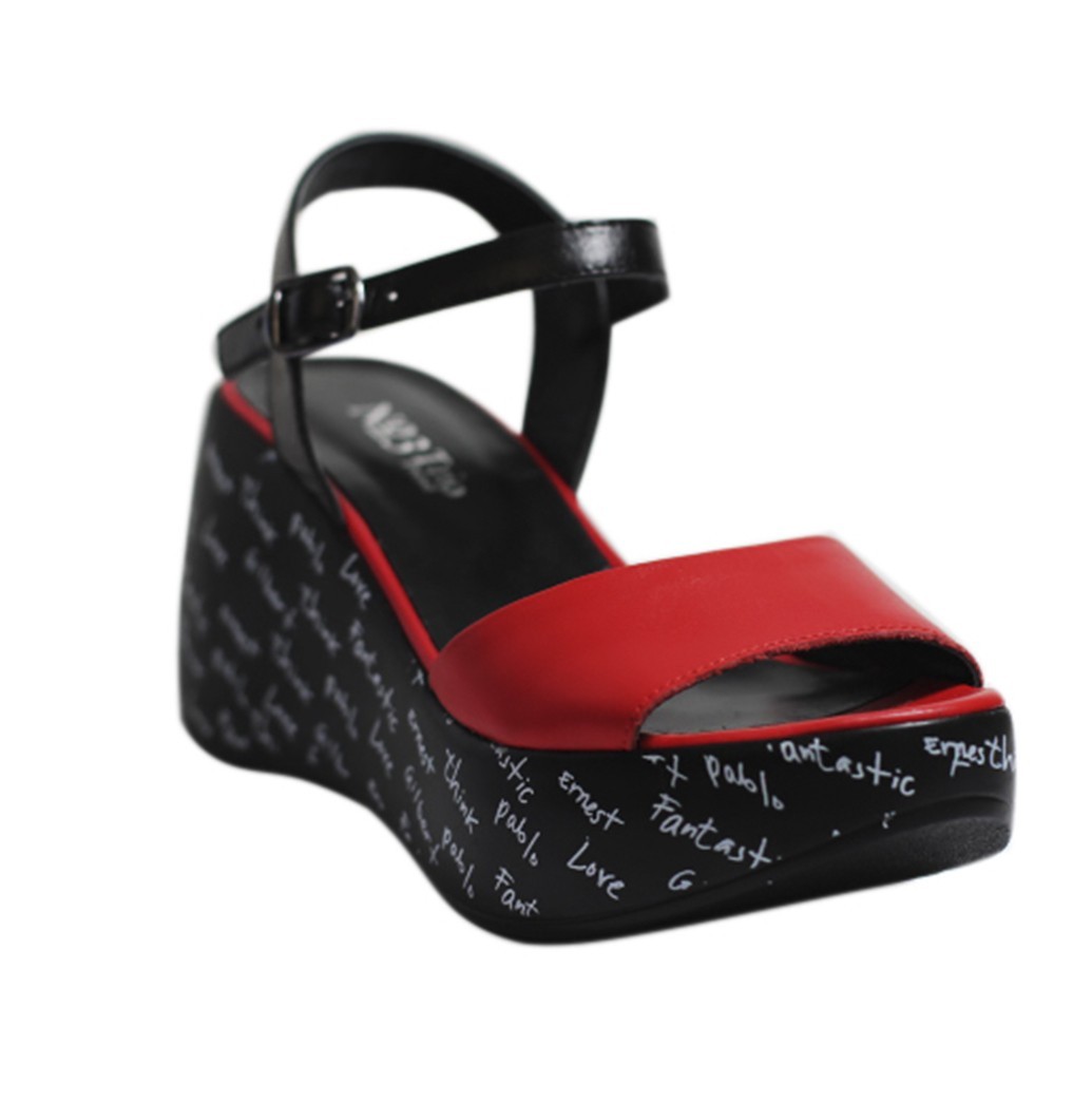 

Босоножки Trio Trend 29421 39 красные с черным