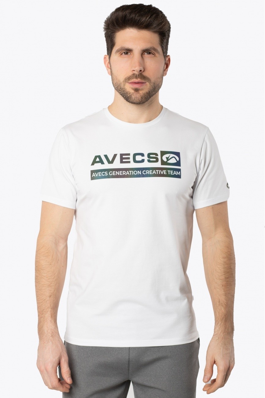 

Футболка мужская AVECS 30385/5 белая, Футболка мужская AVECS 30385/5 белая M
