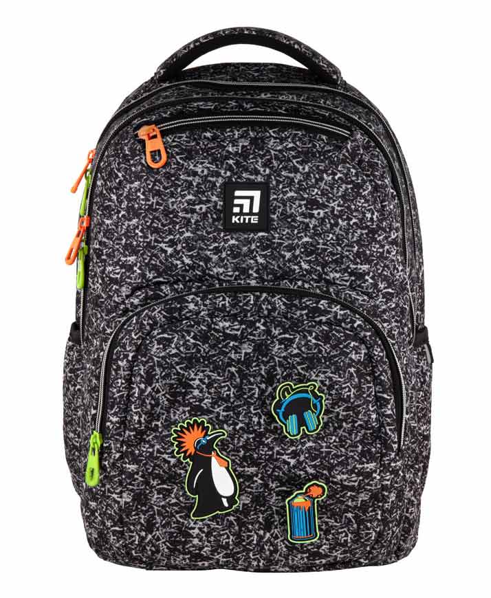 

Рюкзак Kite Кайт Education Teens 44 × 31,5 × 14 см 28 л черно-белый (K21-903L-2)