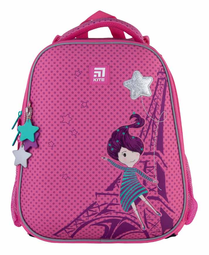 

Рюкзак Kite Кайт Education French dreams 38 × 29 × 16 см 16 л каркасный розовый (K21-531M-5)
