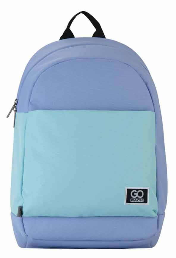 

Городской рюкзак GoPack Сity 46 × 29 × 15,5 см 15 л голубой, бирюзовый (GO21-173L-2)