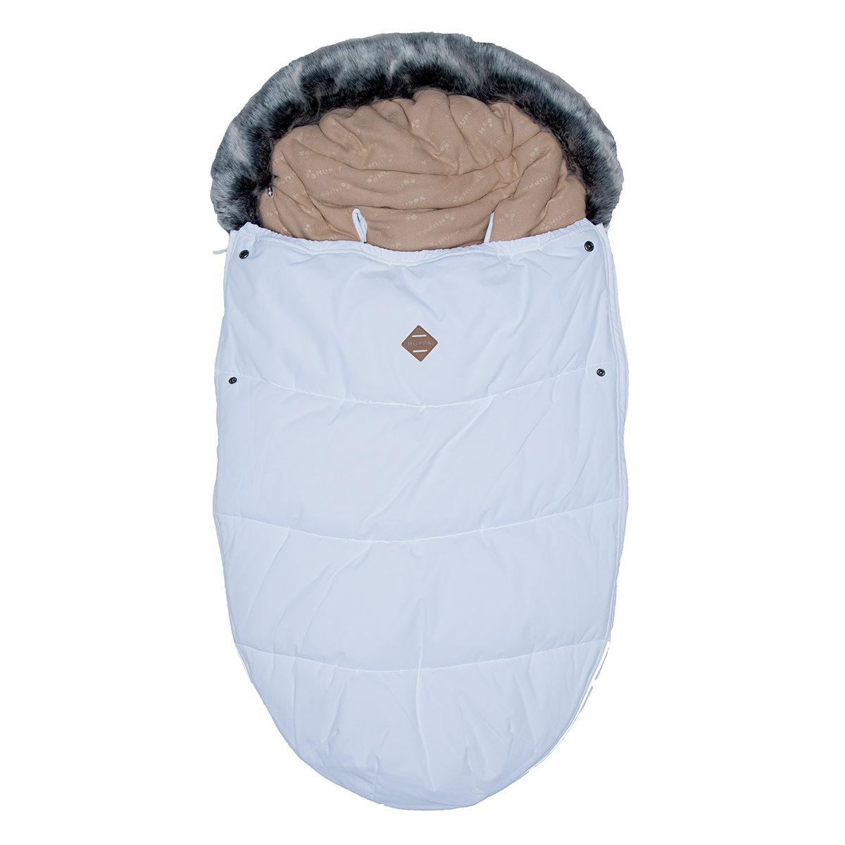 

Спальный мешок для коляски Хуппа Huppa Baggy белый one size (32620040-00020-000)