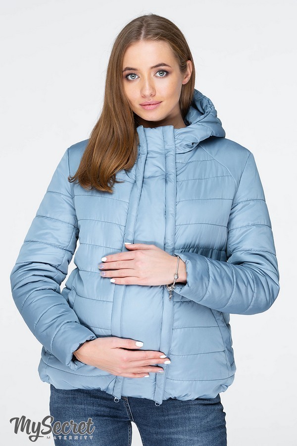 

Демисезонная куртка для беременных MySecret Marais XL серо-голубой (OW-19.011)