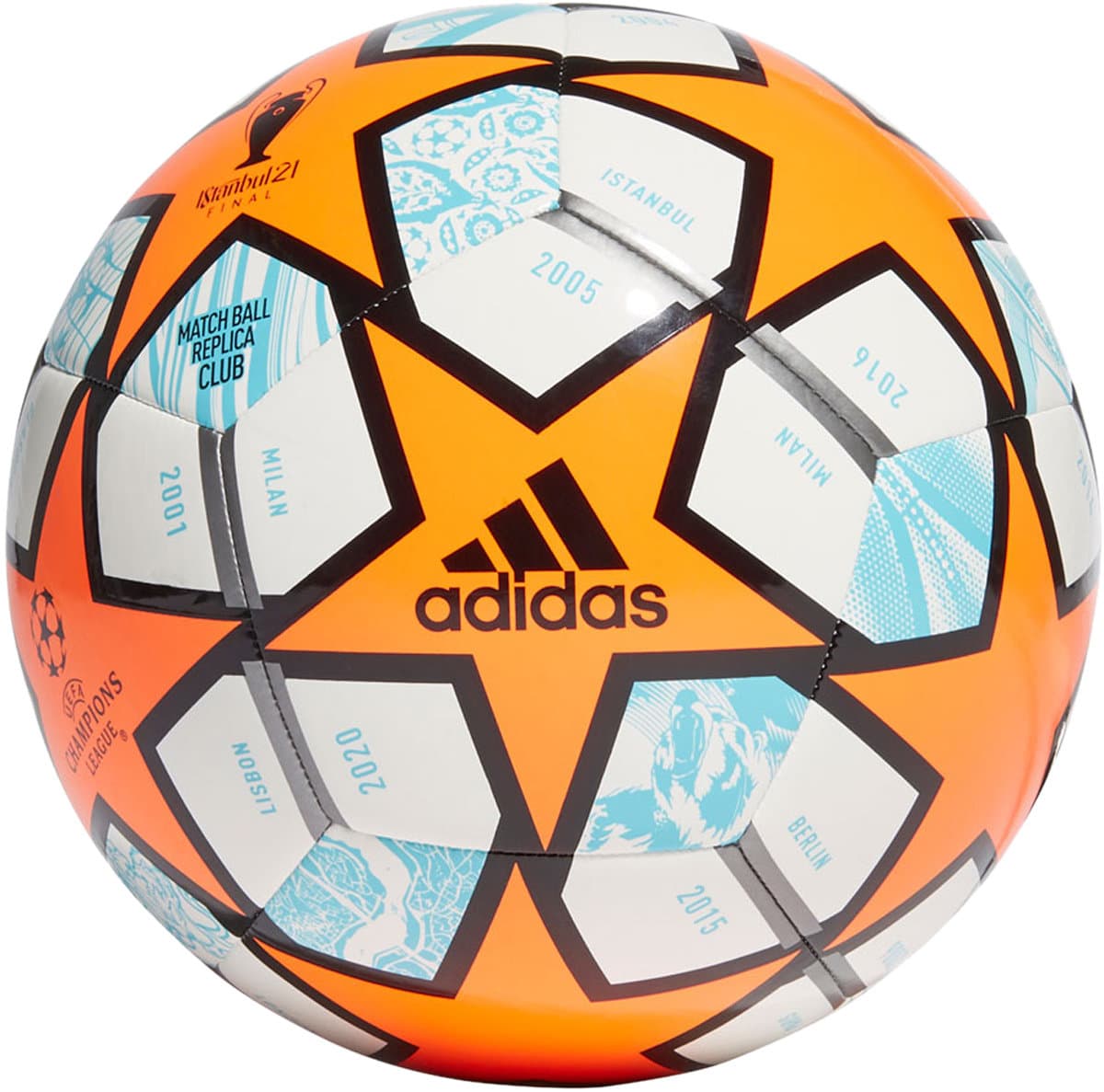 

Мяч для футбола Adidas Finale Istanbul 2021 Club GK3469 (размер 5)