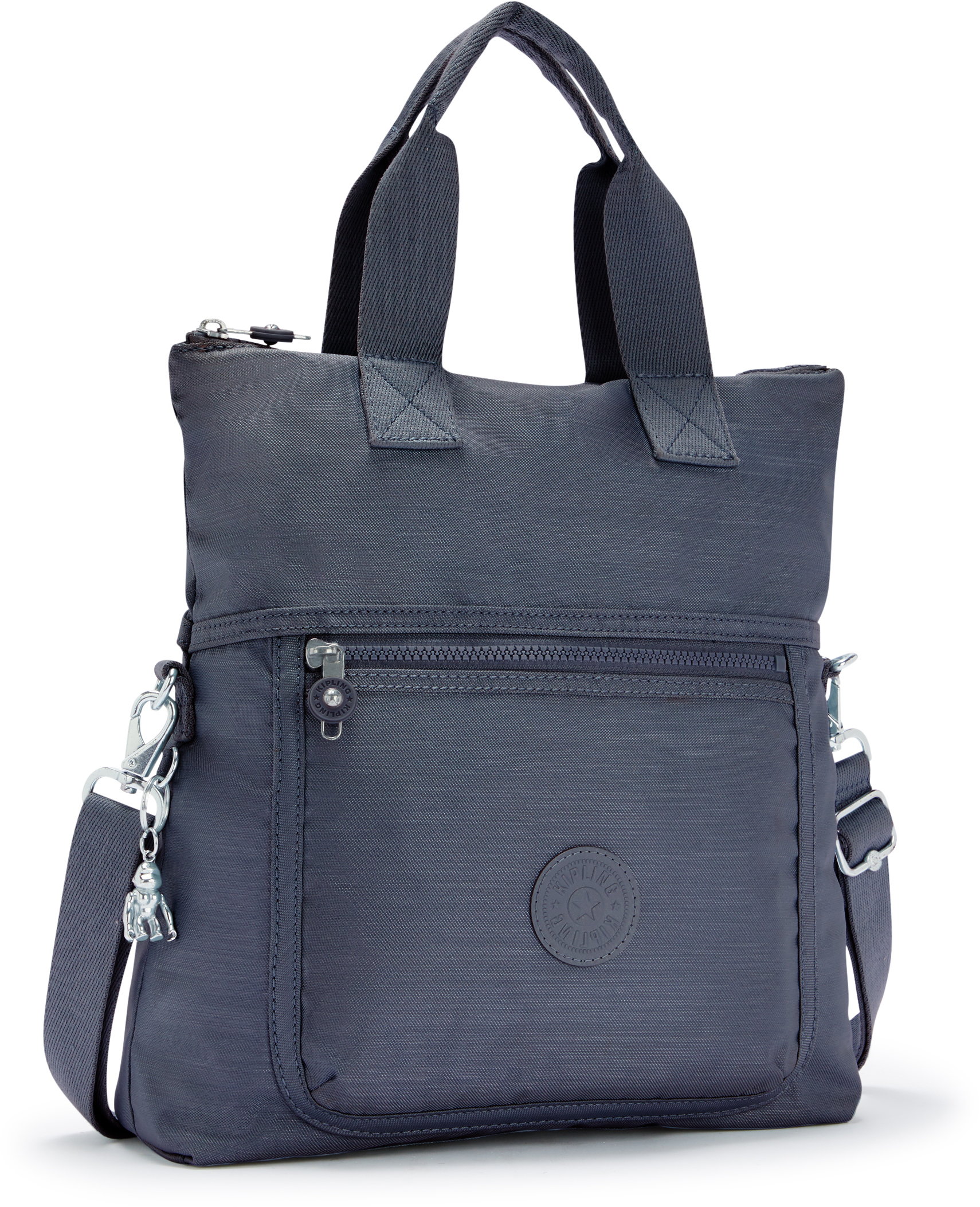 

Женская сумка Kipling BASIC / Grey Slate ELEVA наплечная (12л) (31x33x12см) KI6532_89S