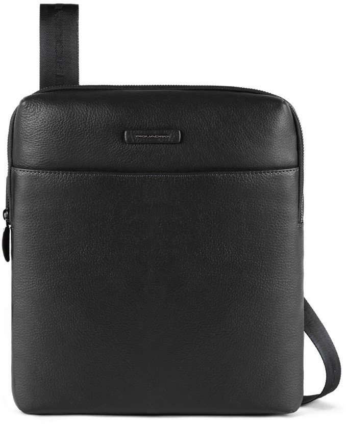 

Сумочка Piquadro MODUS Restyling/Black верт. на ремне с отдел. для iPad CA5085MOS_N