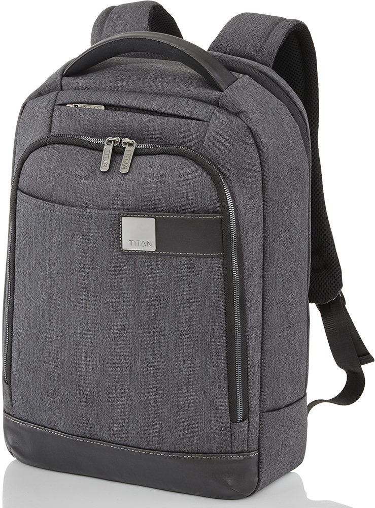 

Рюкзак Titan POWER PACK/Mixed Grey slim (16л,1кг) (33x44x11см) Ti379502-03