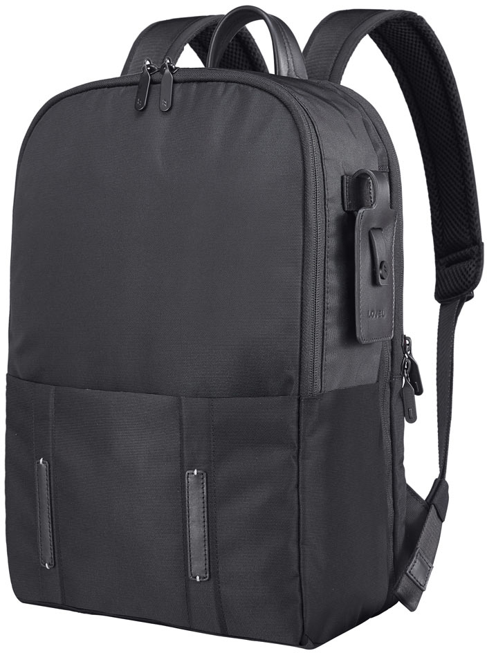 

Рюкзак Lojel URBO 2/Black Citybag с отдел. д/ноутбука 15" (18/21л,0,97кг) (29x43x14,5/17см) Lj-18LB02-1_B
