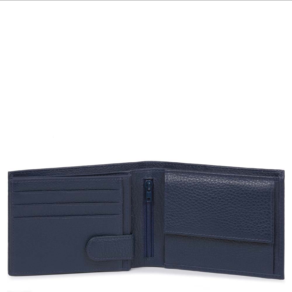 

Портмоне Piquadro MODUS/Blue с отдел. для монет и 11 кред.карт (12,5x9,5x2,5) PU3436MO_BLU