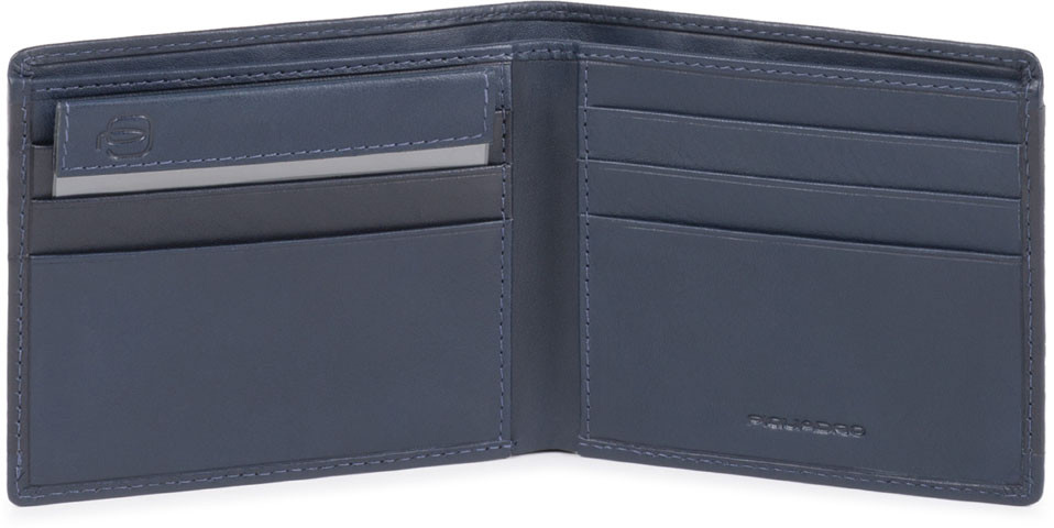 

Портмоне Piquadro FALSTAFF/Blue гориз. с отдел. для док. с RFID защитой (11x9x1,5) PU3891S111R_BLU