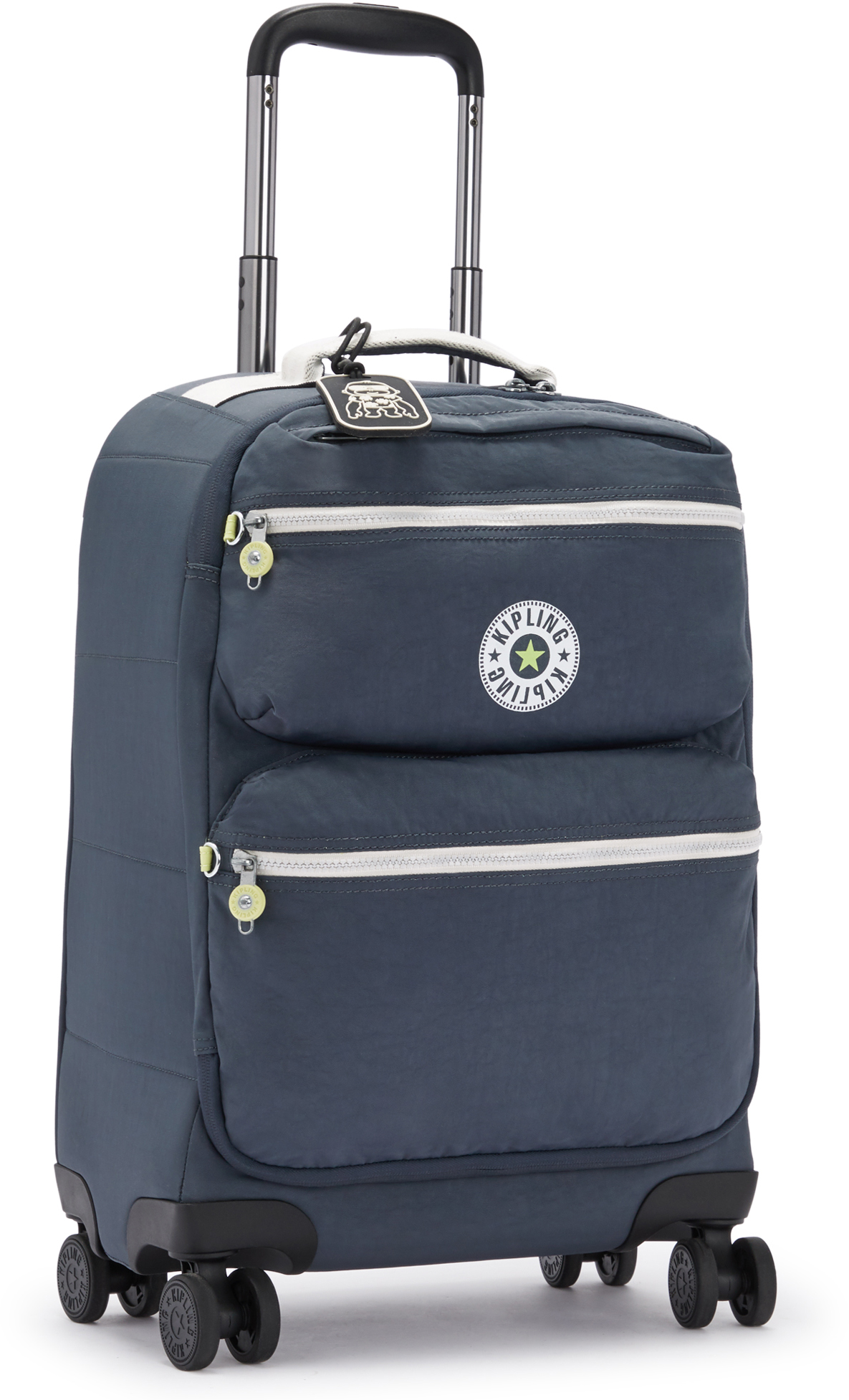 

Чемодан Kipling CITY SPINNER / Grey Slate Bl Basic на 4 колесах S exp. (30л) (35x55x24,5см) KI6755_Z59