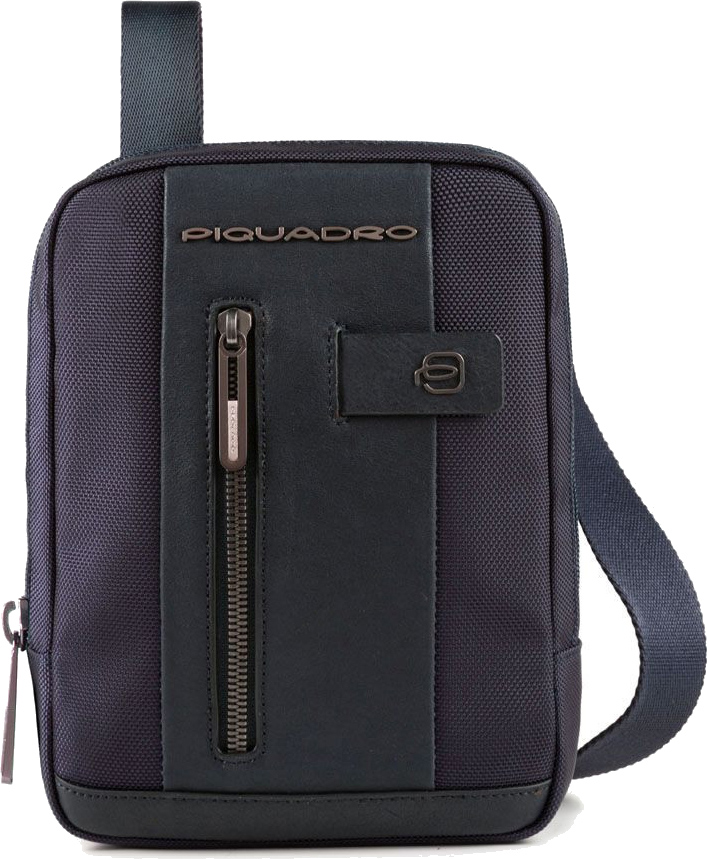 

Сумочка Piquadro BRIEF2/Blue верт. с отдел. для iPad mini на ремне (17x22,5x4,5) CA3084BR2_BLU