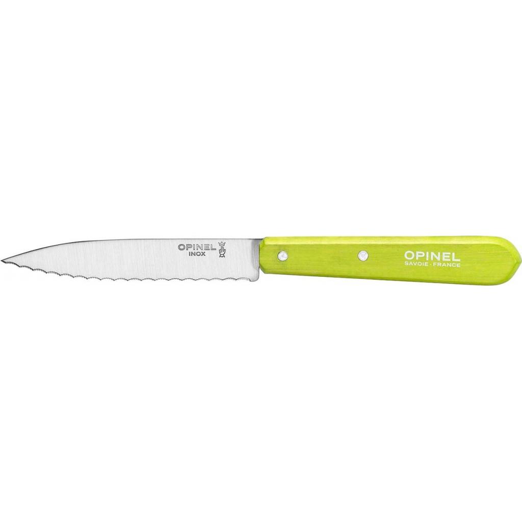 

Кухонный нож Opinel №113 Serrated салатовый (001569-g)