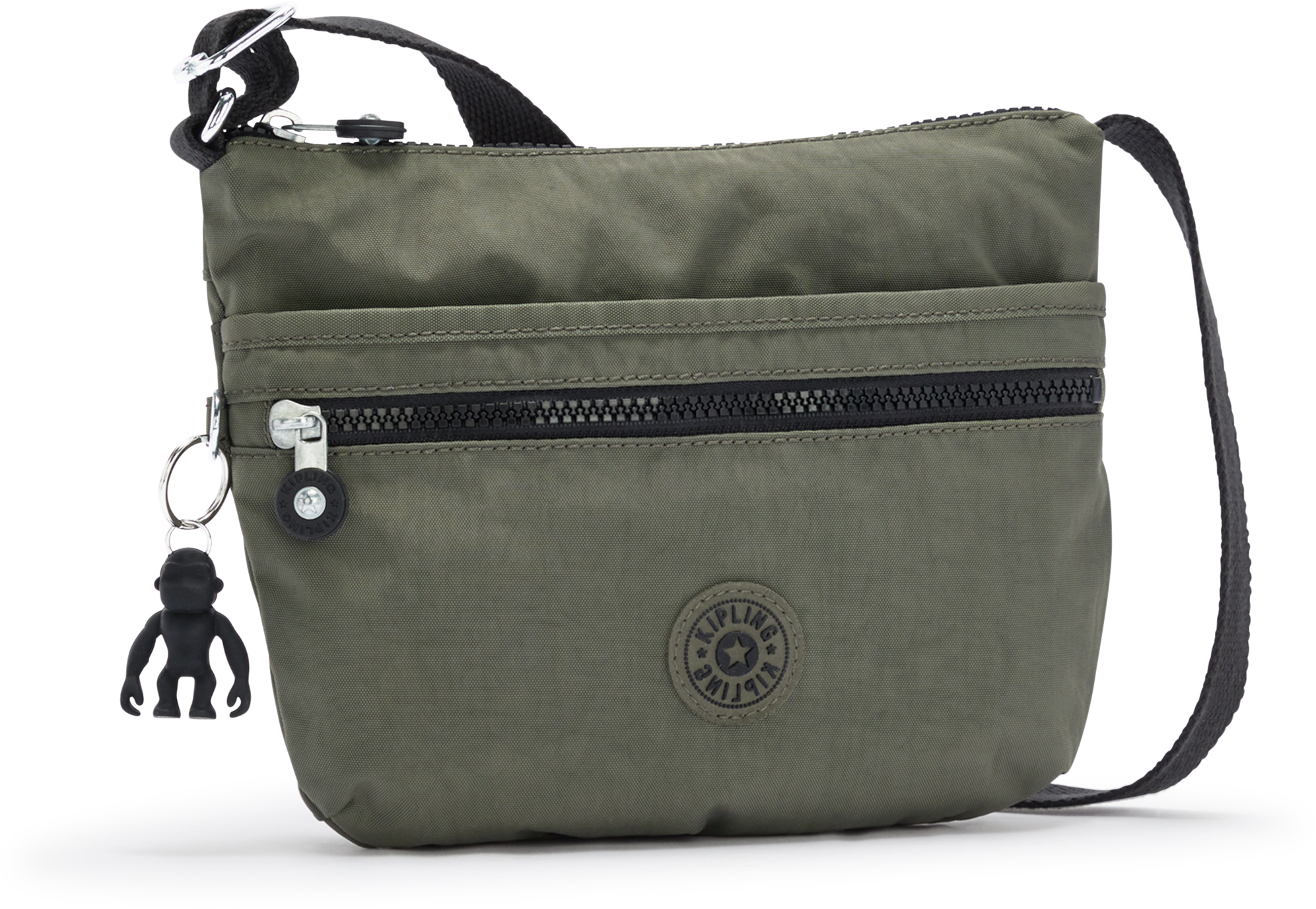 

Сумочка Kipling BASIC / Green Moss ARTO S женская наплечная (3л) (25x21x3см) K00070_88D