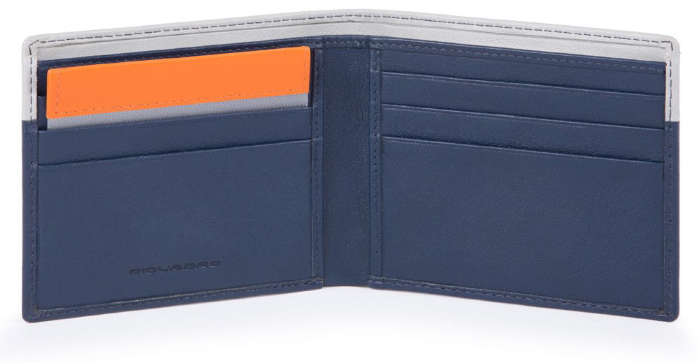 

Портмоне Piquadro URBAN/Blue-Grey2 гориз. с отдел. для док. с RFID защитой (11x9x1,5) PU3891UB00R_BLGR