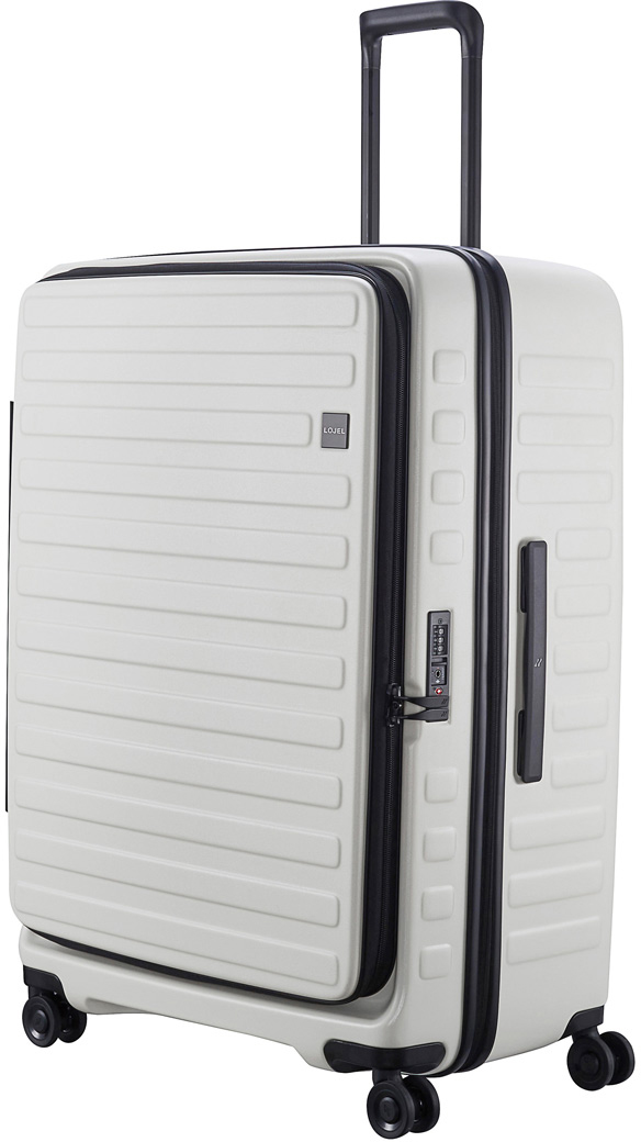 

Чемодан Lojel CUBO 18/Off White L на 4 колесах (120/130л,5,2кг) (55x77,5x34/37см) Lj-CF1627-1L_W