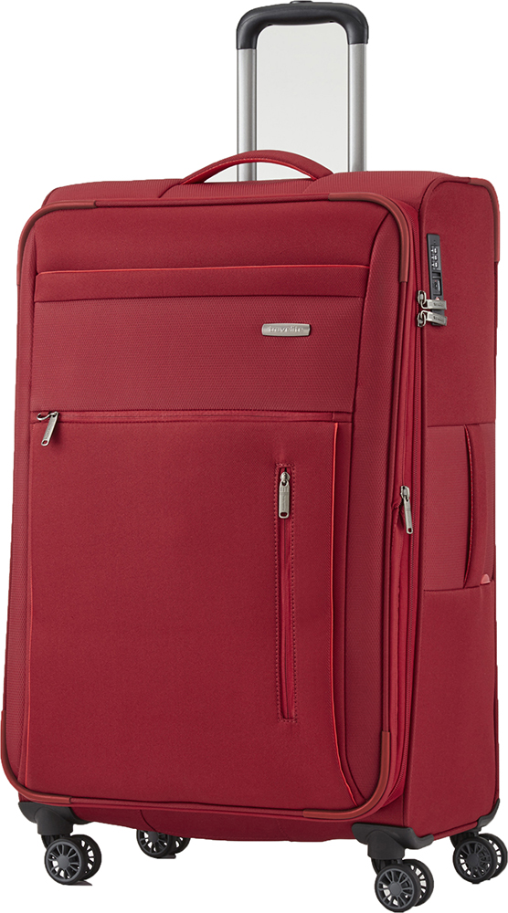 

Чемодан Travelite CAPRI/Red на 4 колесах L exp. (98/111л,3,6кг) (46x76x30/34см) TL089849-9