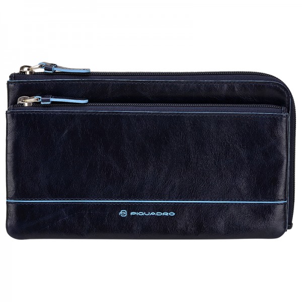 

Сумочка Piquadro BL SQUARE/N.Blue на молнии с 3 отдел. AC2925B2_BLU1