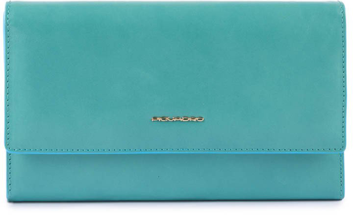 

Сумочка Piquadro BL SQUARE/Aqua Клатч с отдел. д/смартфона с RFID защитой (20x12,5x3) AC4707B2R_AM1