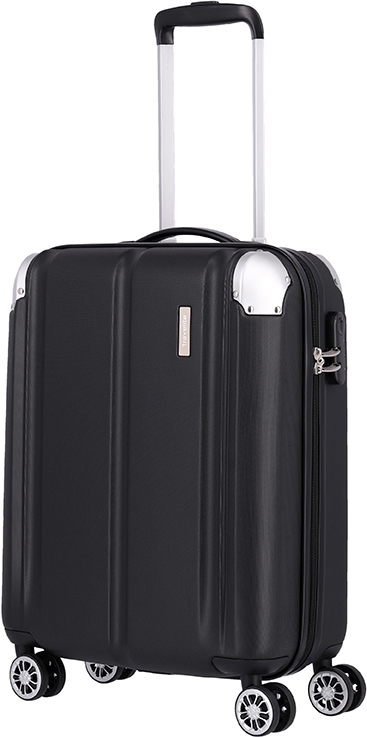 

Чемодан Travelite CITY/Black на 4 колесах S (40л,3,1кг) (40x55x20см) TL073047-00