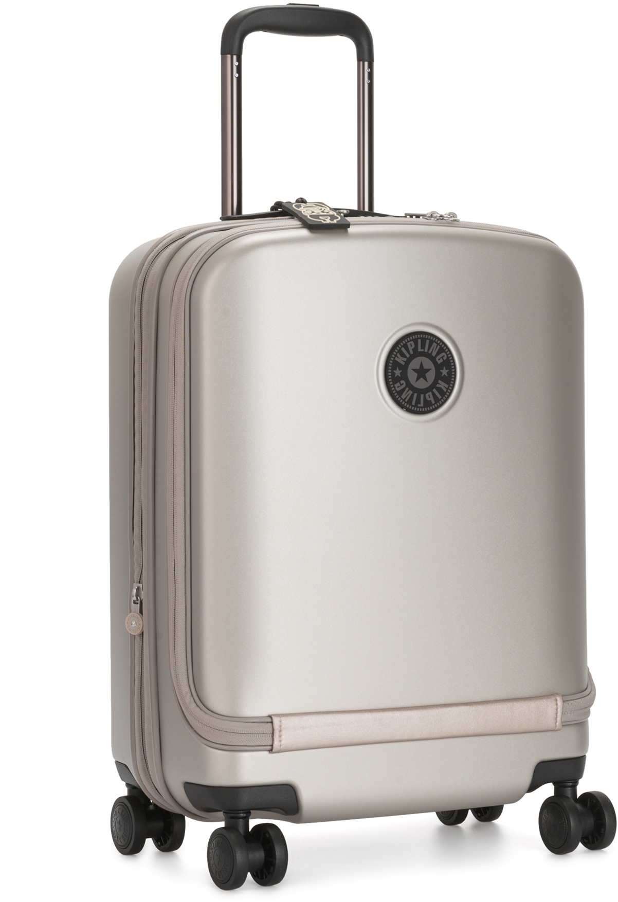 

Чемодан Kipling CURIOSITY PKT / Metallic Glow Basic Plus на 4 колесах S exp. (50л) (40x55x25см) KI4446_48I
