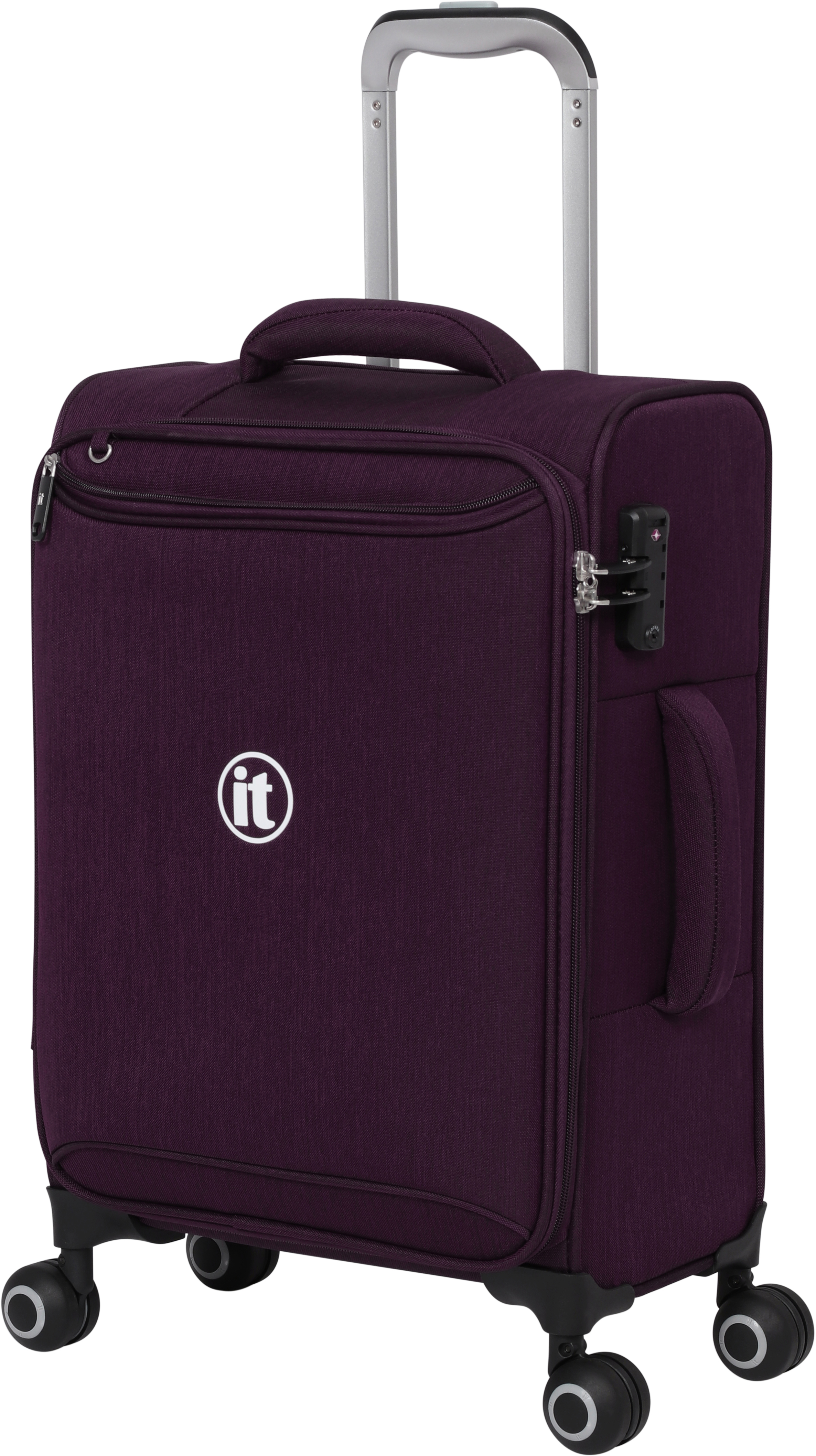

Чемодан IT Luggage PIVOTAL/Two Tone Dark Red на 4 колесах S (32л,2,5кг) (35,5x58x21,5см) IT12-2461-08-S-M221