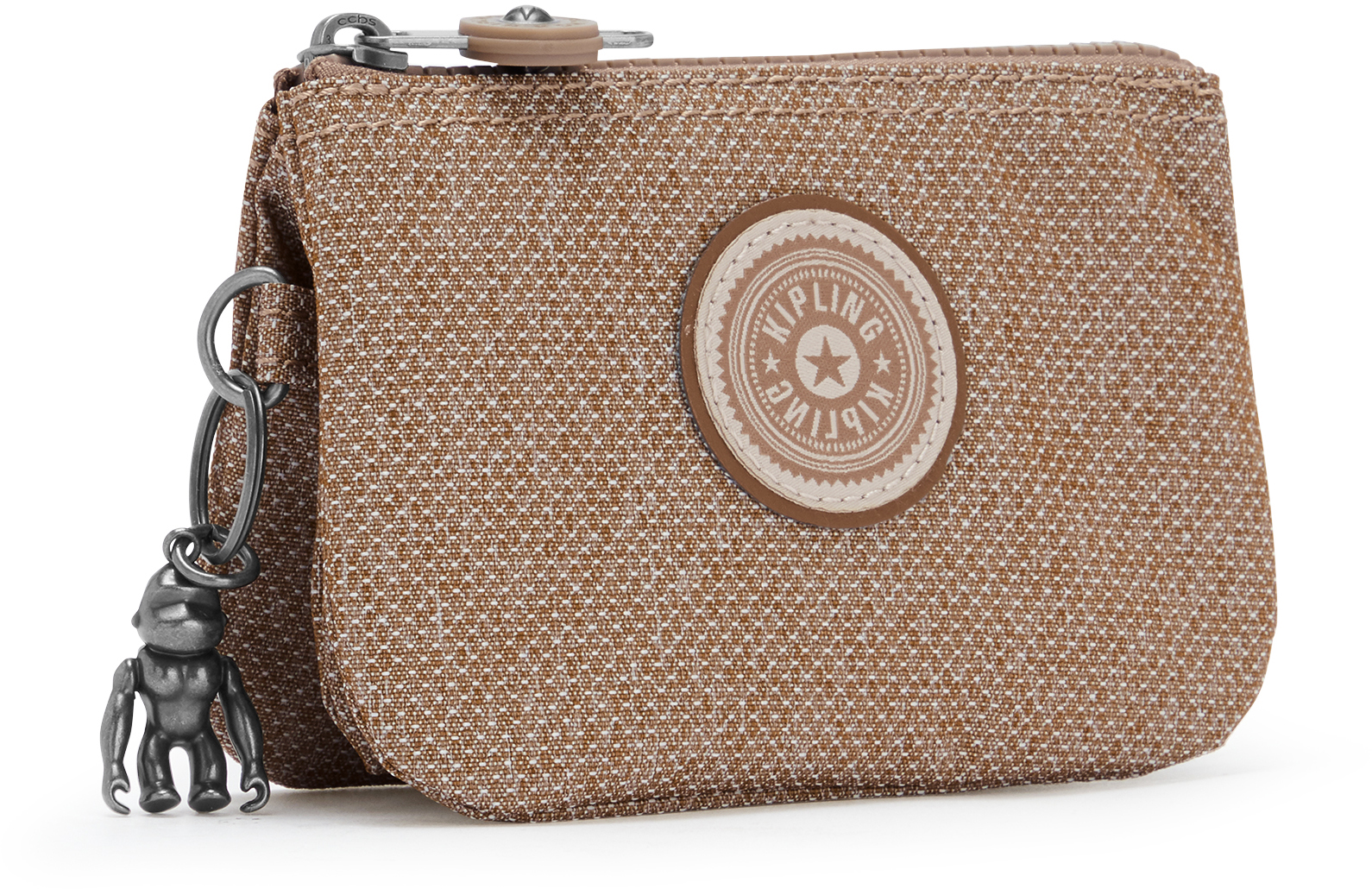 

Портмоне Kipling PEPPERY / Dotted D Beige CREATIVITY S на молнии (14,5x9,5x5см) KI4104_H90