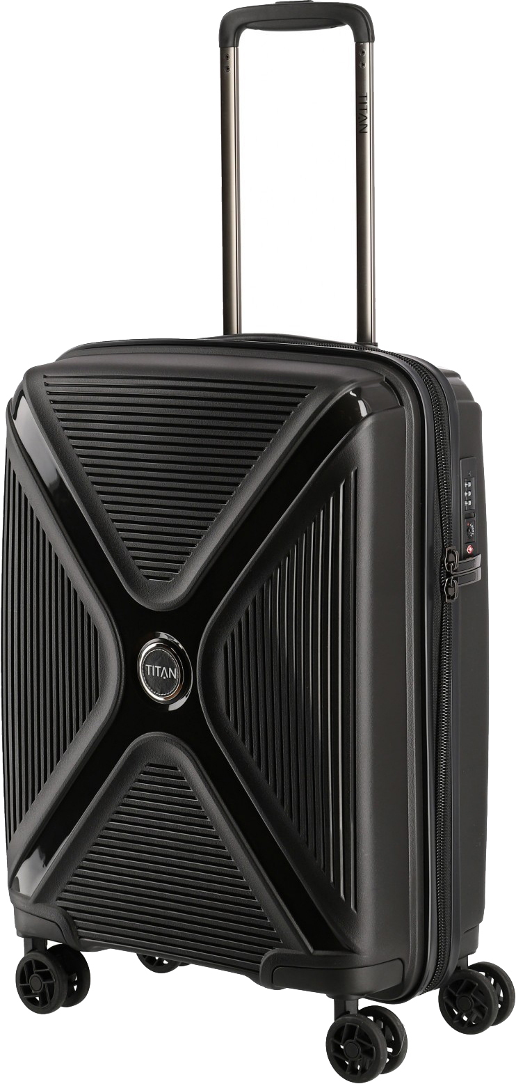 

Чемодан Titan PARADOXX/Black Uni на 4 колесах S (40л,2,5кг) (40x55x20см) Ti833406-01