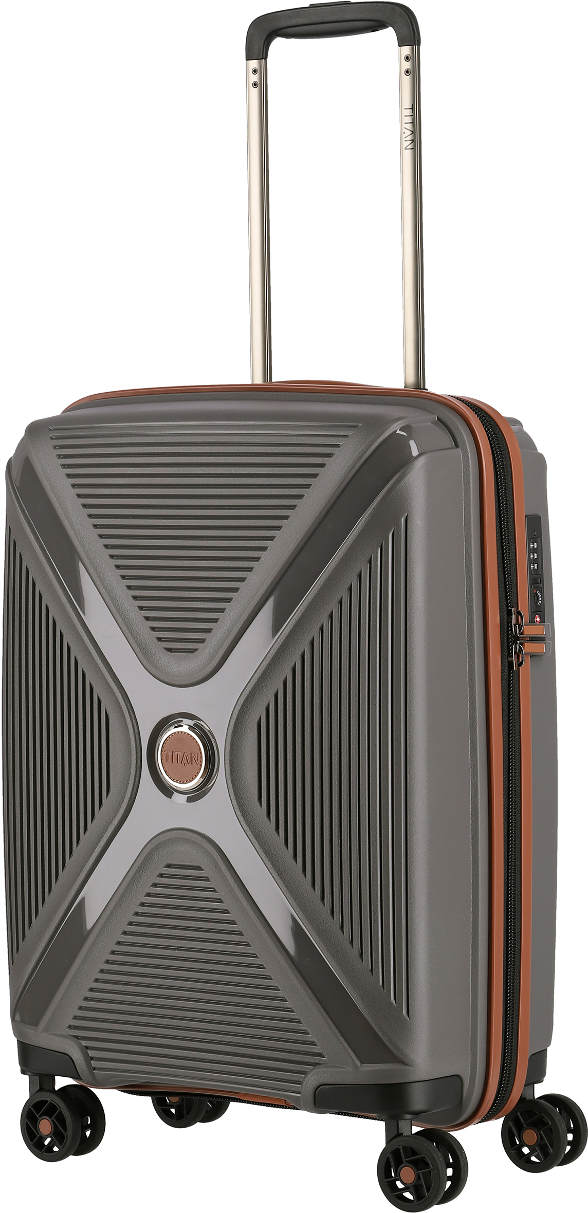 

Чемодан Titan PARADOXX/Anthracite на 4 колесах S (40л,2,5кг) (40x55x20см) Ti833406-03