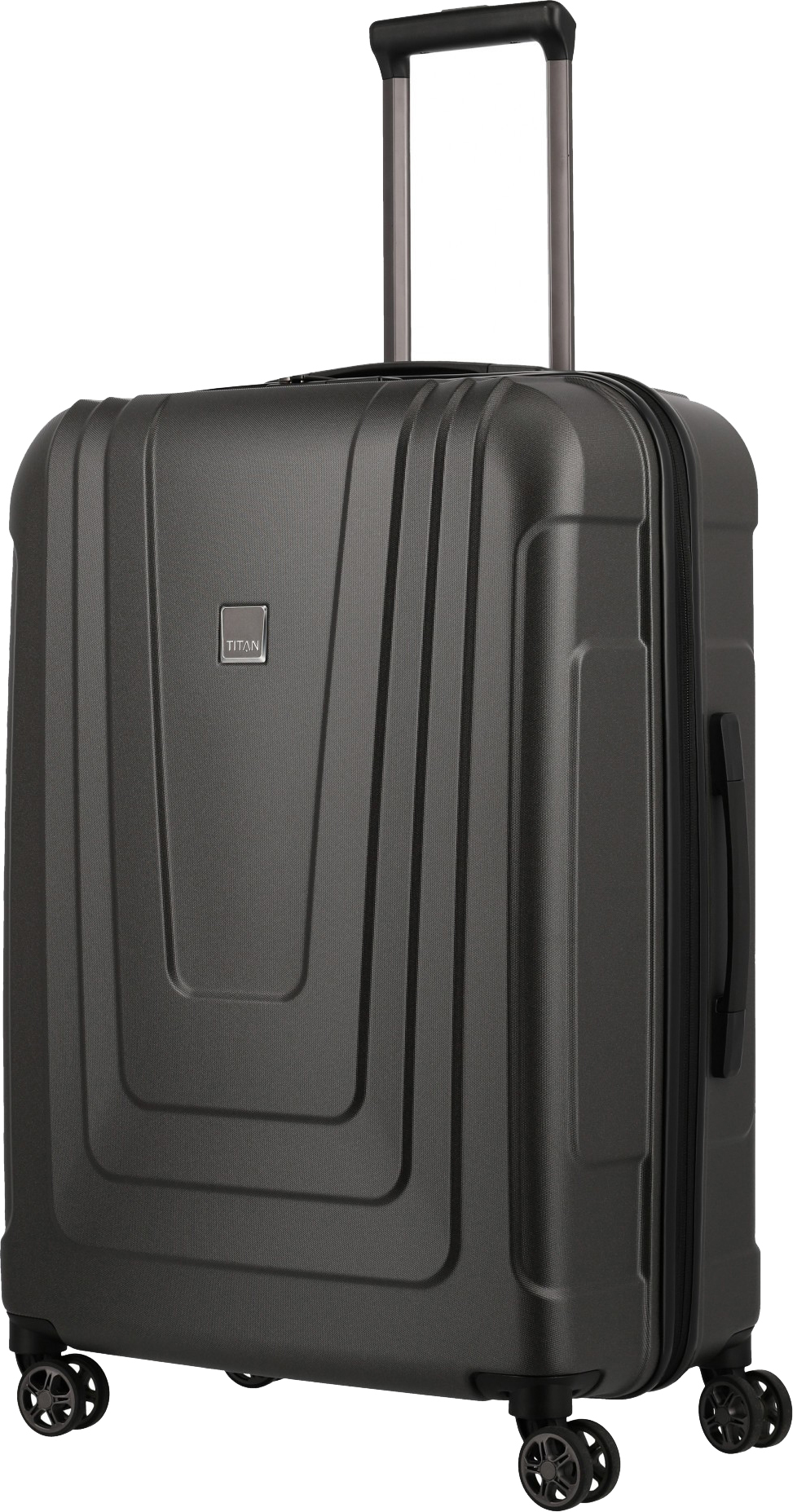 

Чемодан Titan X-RAY PRO/Atomic Steel на 4 колесах M+ (87л,3,5кг) (50x72x28см) Ti700925-84