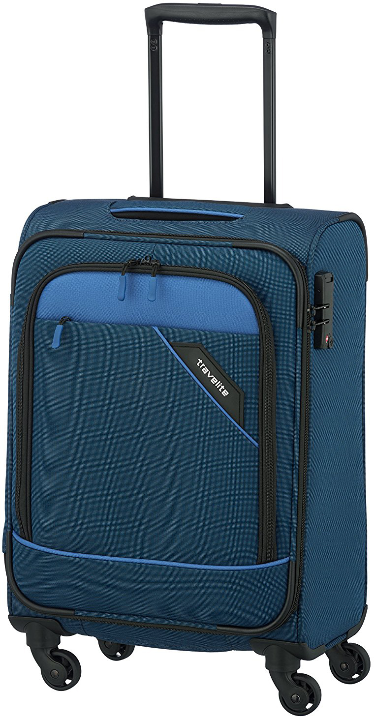 

Чемодан Travelite DERBY/Blue на 4 колесах S (41л,2,4кг) (37x55x20см) TL087547-19