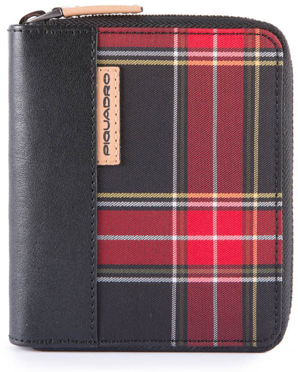 

Портмоне Piquadro BLADE/Check верт. на молнии PU4851BL_CHECK