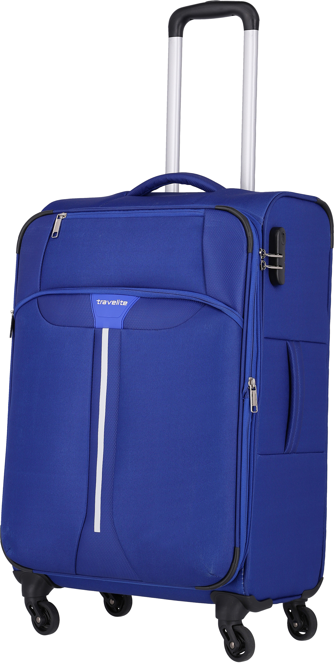 

Чемодан Travelite SPEEDLINE/Navy на 4 колесах M exp. (58/63л,2,9кг) (41x66x27/31см) TL092448-19