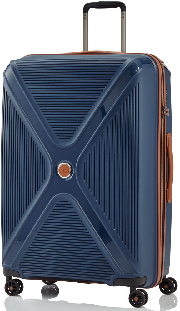 

Чемодан Titan PARADOXX/Navy на 4 колесах L (113л,3,9кг) (51x71x31см) Ti833404-19