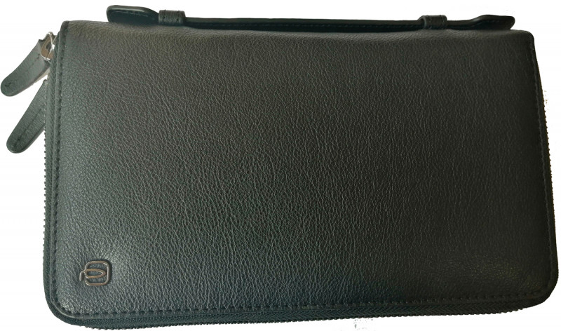 

Портмоне Piquadro BK SQUARE/Black верт. с отдел. для кред.карт () AS576B3R_N