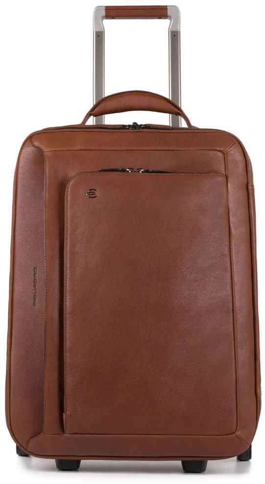 

Чемодан Piquadro BK SQUARE Bagmotic/Tobacco на 2 колесах с отдел. д/ноутбука 15,6"/iPad и одежды с USB/micro BV2960B3BM_CU