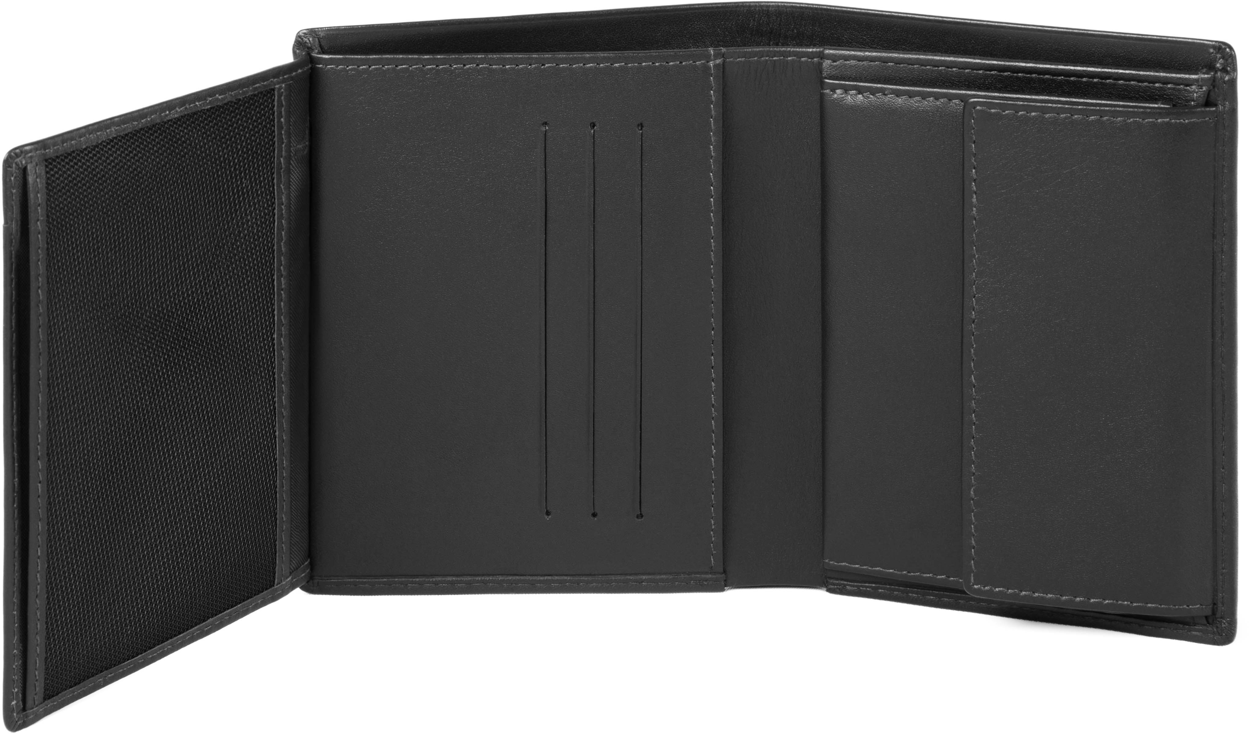 

Портмоне Piquadro TAG/Black верт. с отдел. ID с RFID защитой PU4824TAGR_N