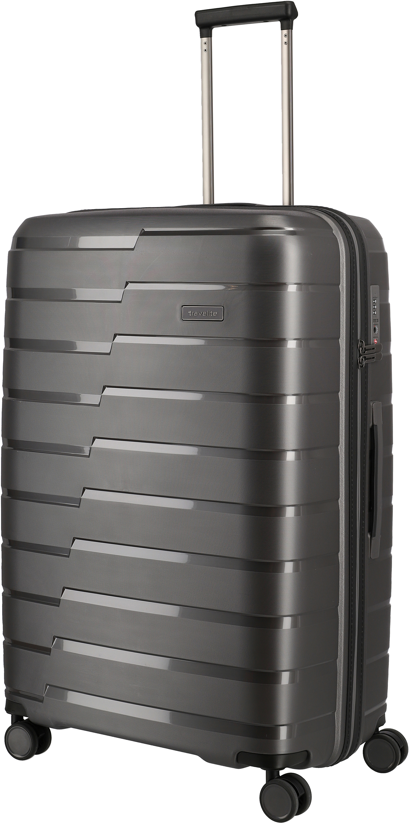 

Чемодан Travelite AIR BASE/Anthracite на 4 колесах L (105л,3,5кг) (51x77x30см) TL075349-03
