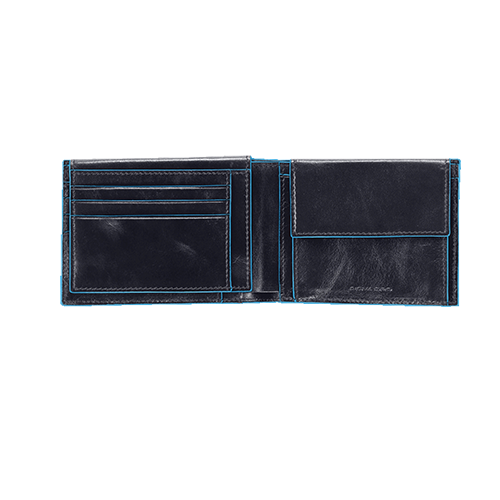 

Портмоне Piquadro BL SQUARE/N.Blue гориз. с отдел. для док. (12,5x9x3) PU1392B2_BLU1