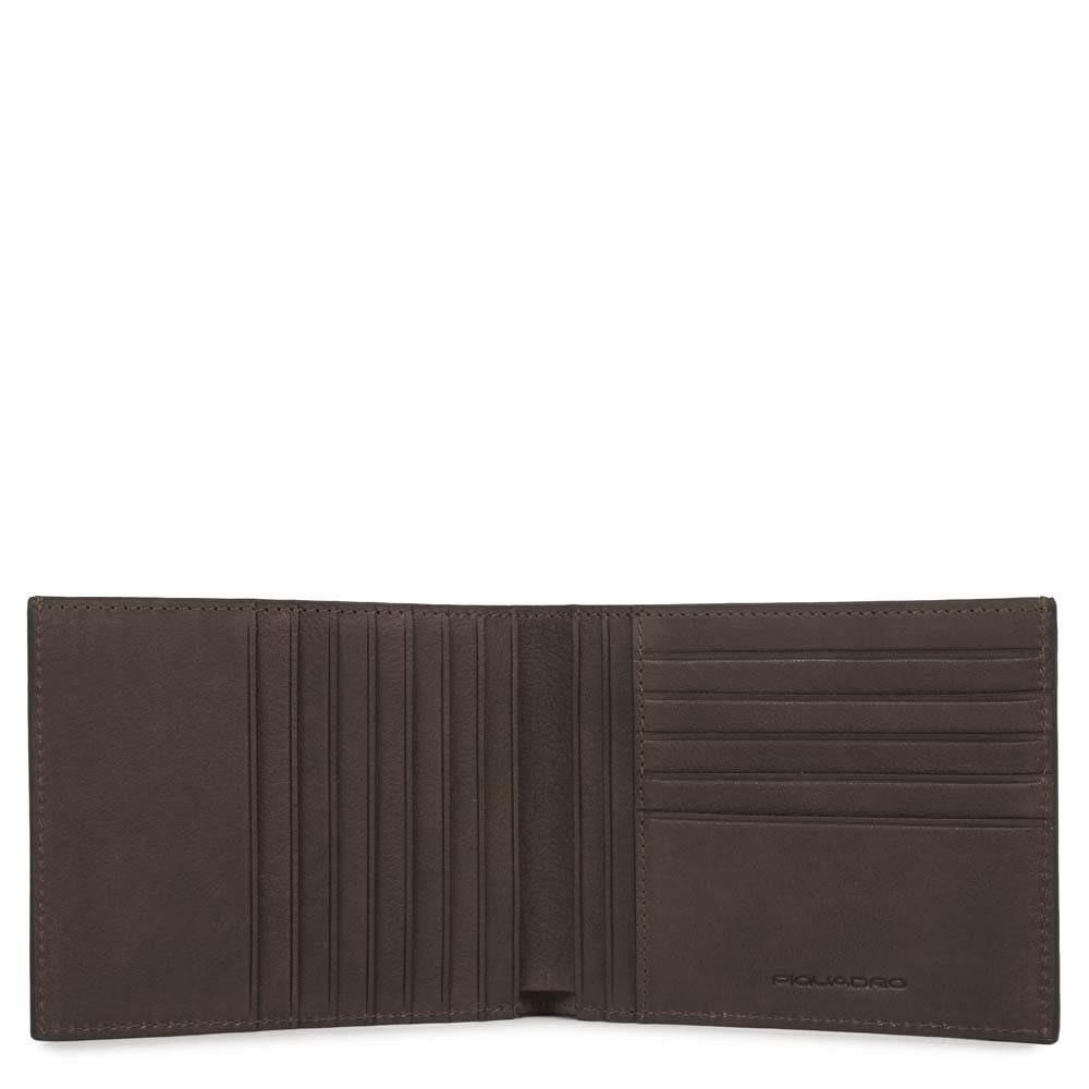 

Портмоне Piquadro BK SQUARE/D.Brown с отдел. для 12 кред.карт (12x9,5x2) PU1241B3_TM