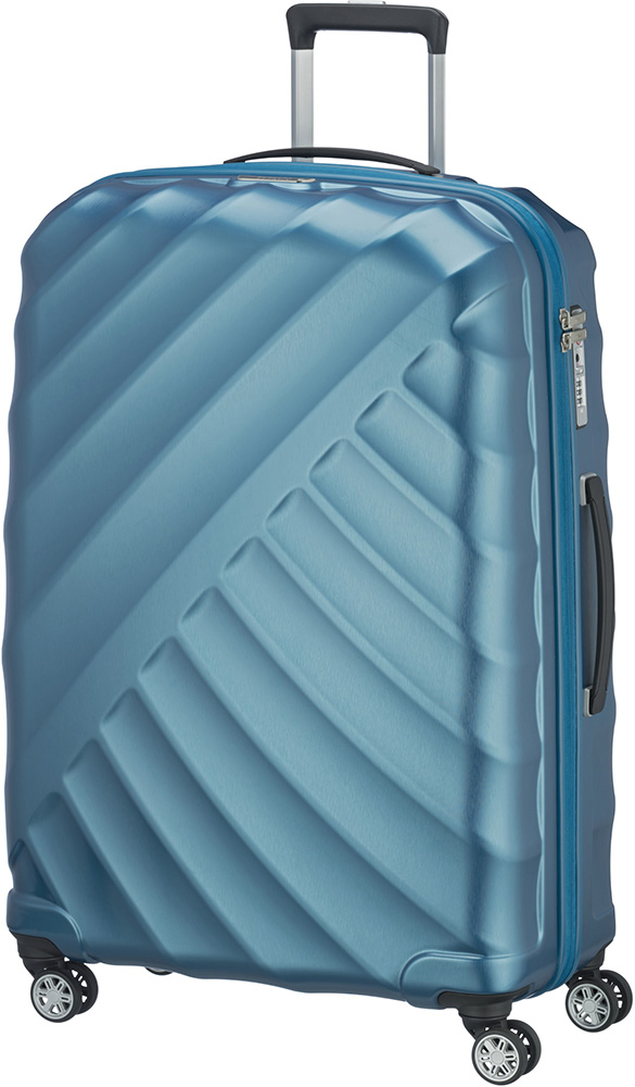 

Чемодан Titan SHOOTING STAR/Petrol на 4 колесах L (109л,3,9кг) (52x77x29см) Ti828404-21