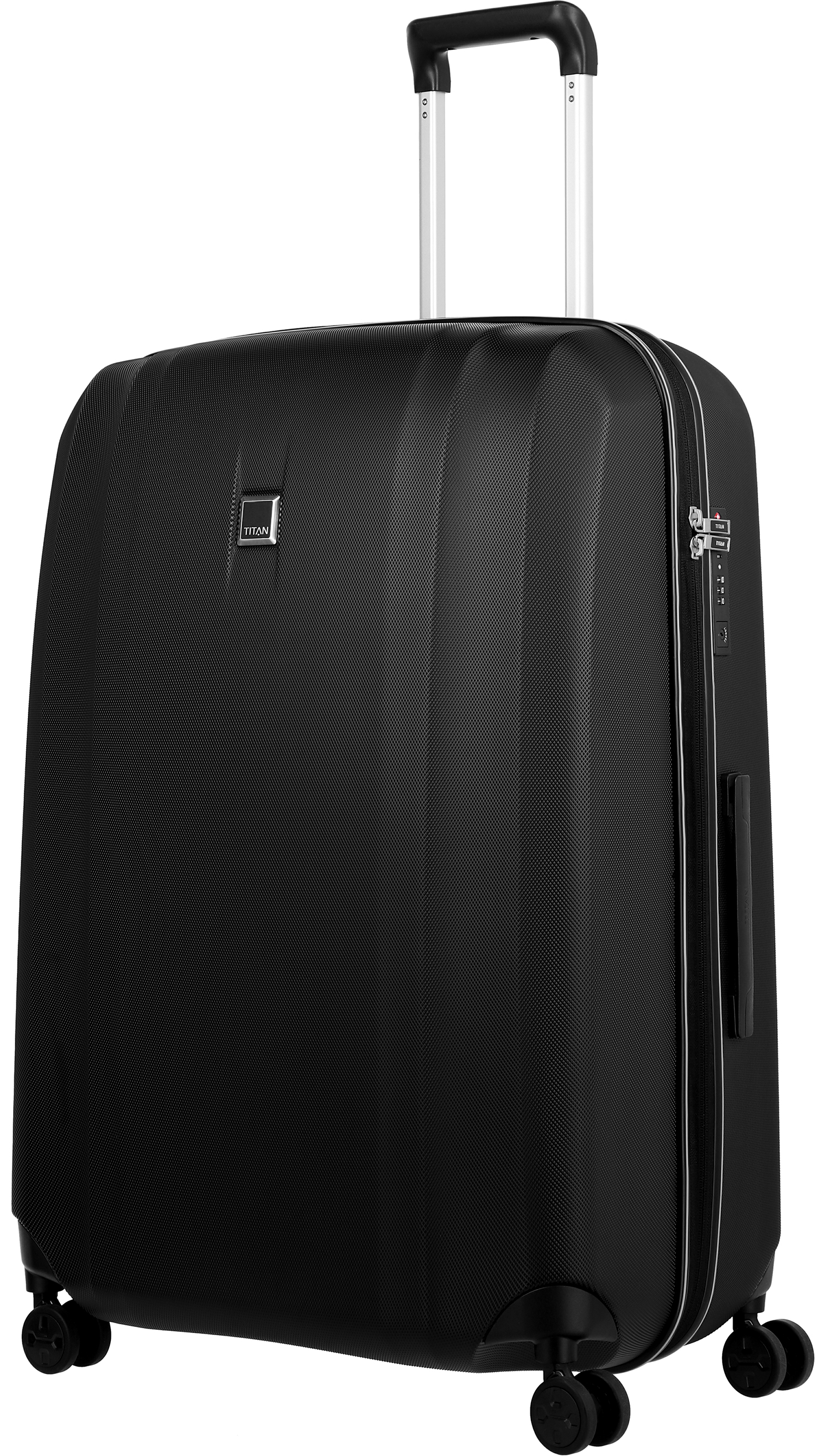 

Чемодан Titan XENON 19/Black на 4 колесах L (107л,4,3кг) (52x76x30см) Ti849404-00