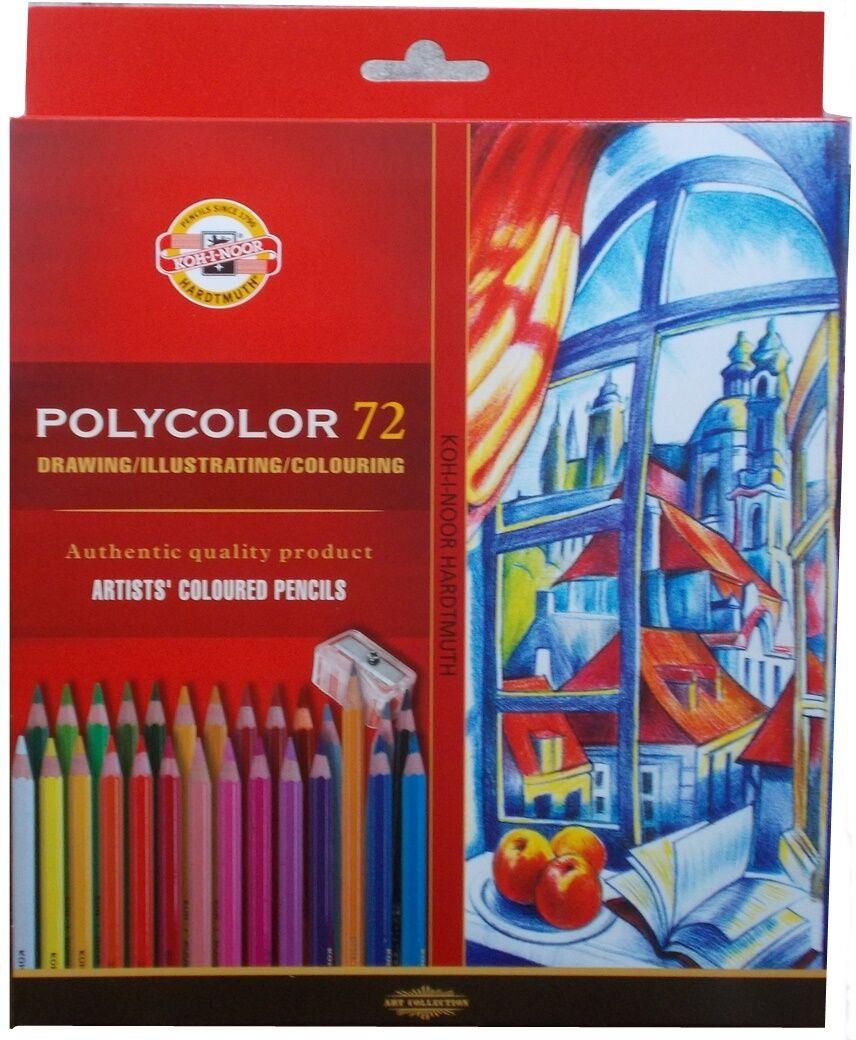 

Карандаши цветные POLYCOLOR KOH-I-NOOR 72 цв 3837