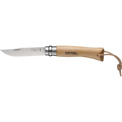

Нож складной Opinel №7 Inox Trekking (длина: 185мм лезвие: 80мм) бук