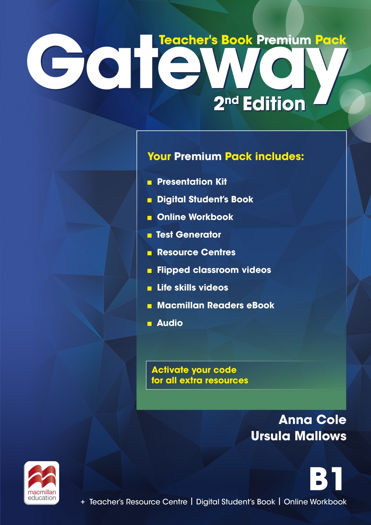 

Gateway 2nd Edition Level B1: Teacher's Book Premium Pack - Anna Cole, Ursula Mallows - 9788366000292
