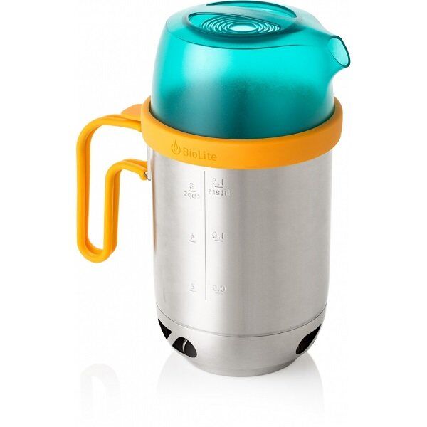 

Чайник туристический Biolite KettlePot 1.5L Silver/Teal/Orange (BLT KPA)