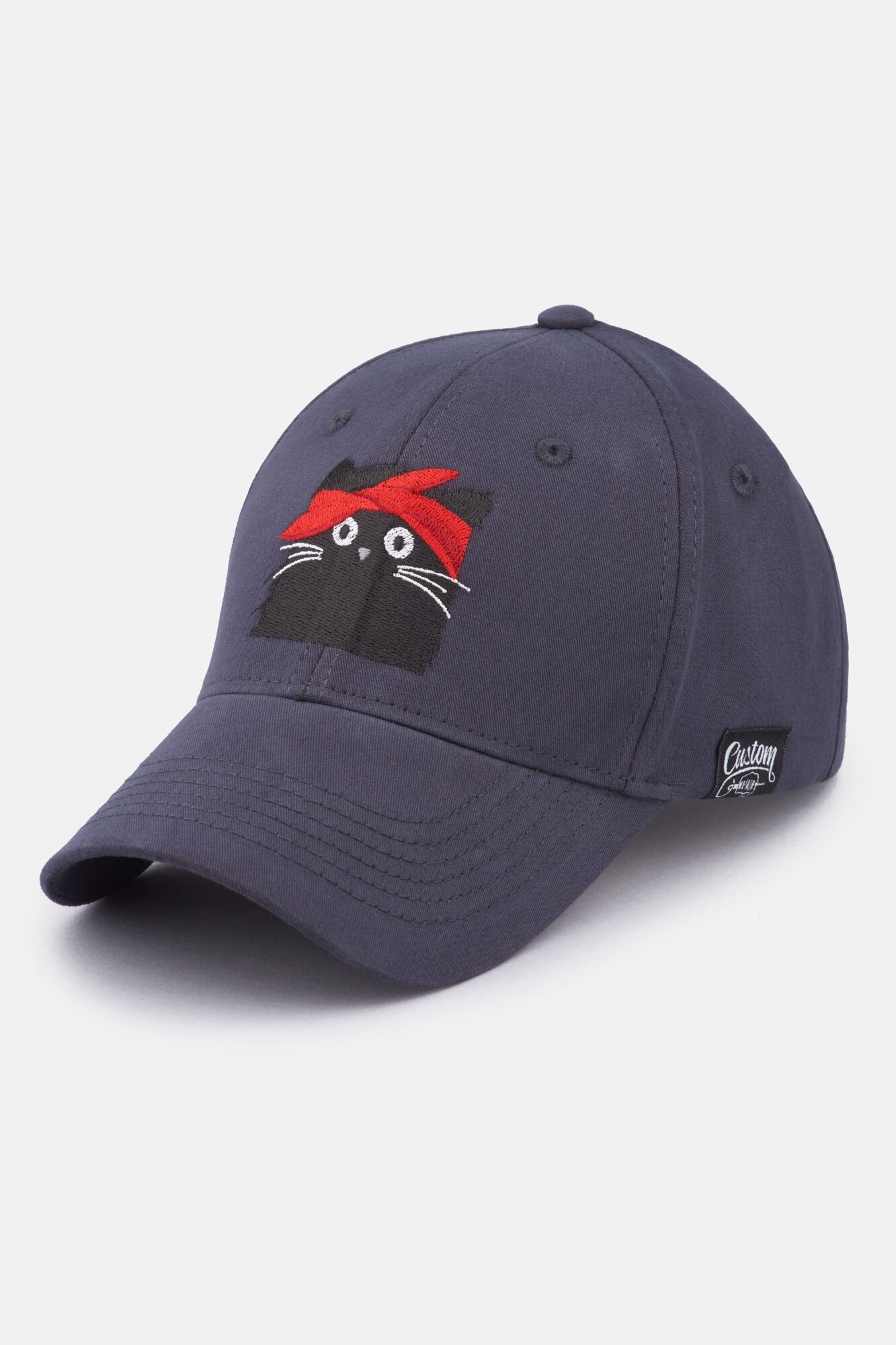 

Бейсболка Custom Wear Custom Wear Cat серая Серый