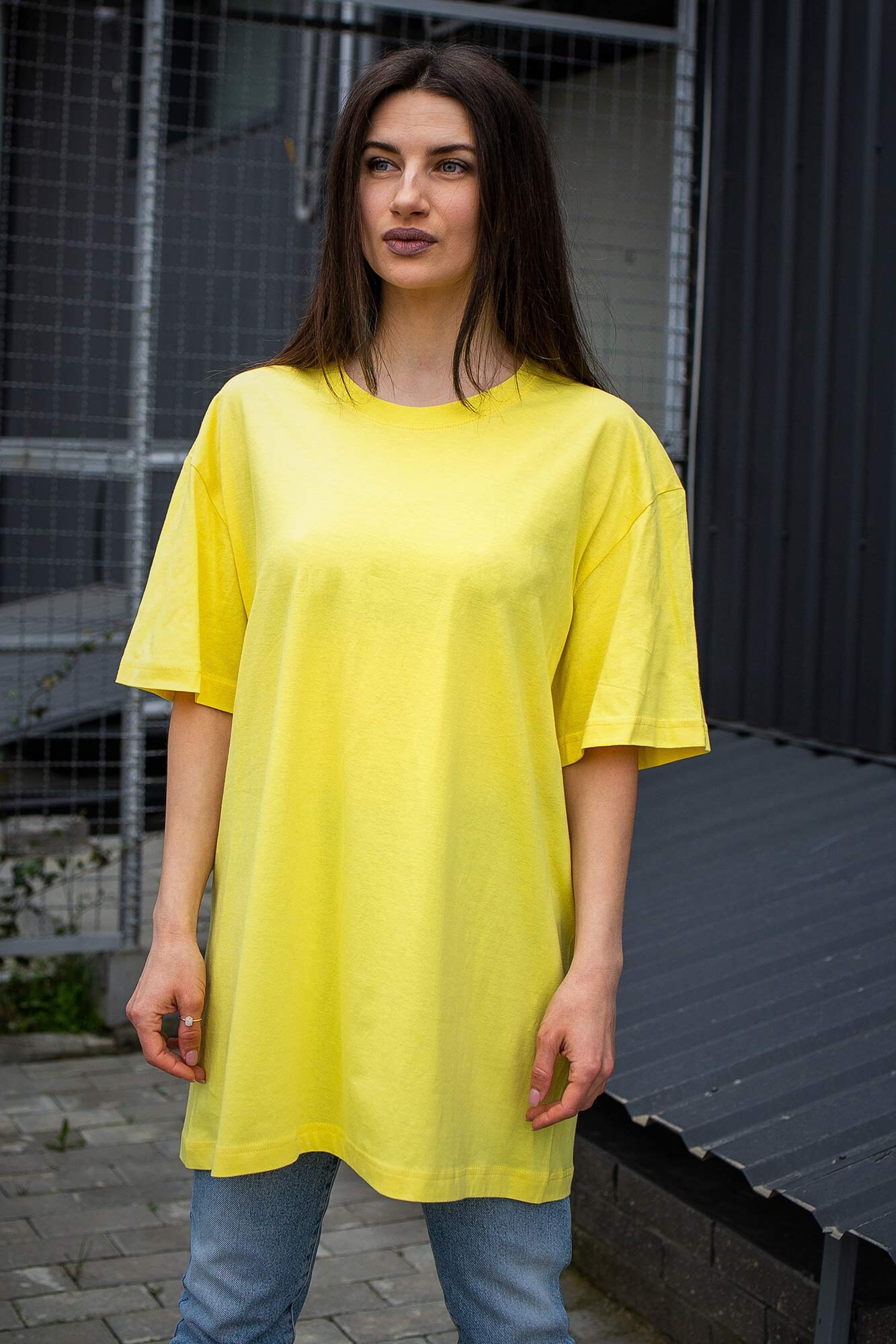 

Оверсайз Without Футболка Without Great / Желтый, Оверсайз Without Футболка Without Great L/XL Желтый