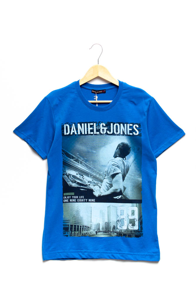 

Футболка регуляр чоловіча Daniel Jones XL синій